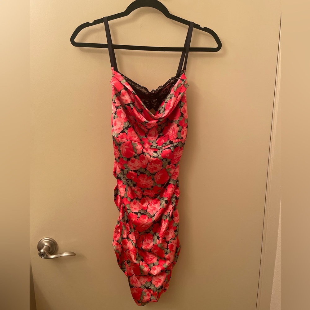 For Love and Lemons Floral Mini Dress